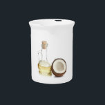 Coconut Oil Pitcher<br><div class="desc">Nothing like a good cup of tea or coffee in the morning,  but don't forget the coconut oil!</div>