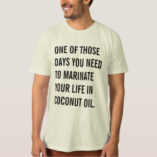 salty hair coconut oil t shirt