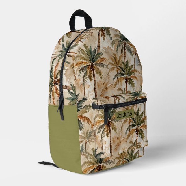 Coconut Palm Grove Back Pack (Back Corner Left)