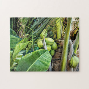 Coconut Palm Trees On The Beach Islands Jigsaw Puzzle