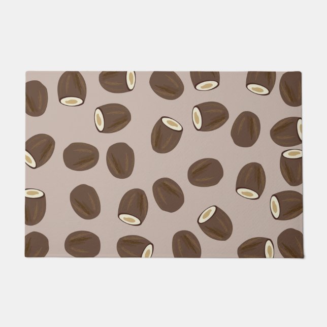 Coconut Pattern Doormat (Front)