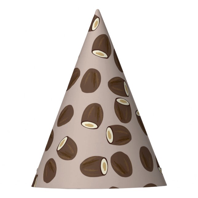 Coconut Pattern Party Hat (Front)