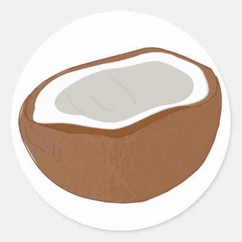 Coconut Sticker