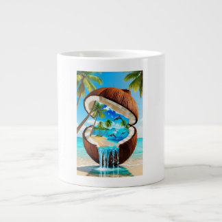 Coconut sun giant coffee mug