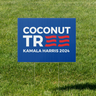 Coconut Tree 2024 Sign