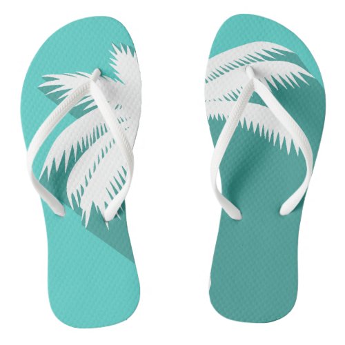 Coconut Tree Flip Flops