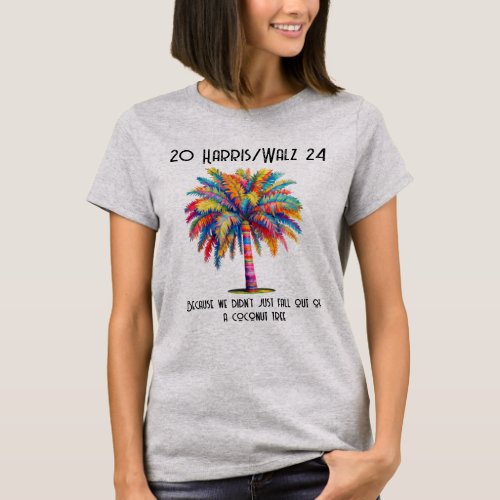 Coconut Tree HarrisWalz  T_Shirt