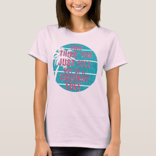 Coconut Tree Kamala Harris 2024 T_Shirt