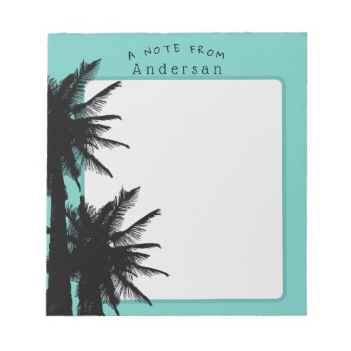 Coconut tree Note from Mint Notepad