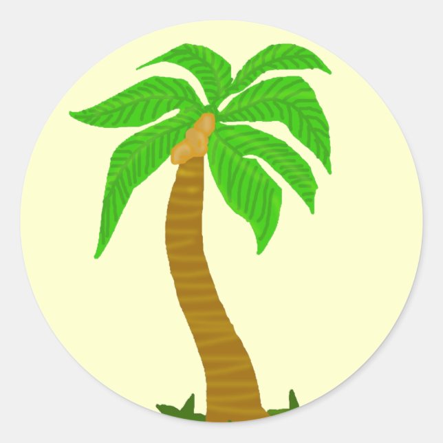 Coconut tree stickers (Front)