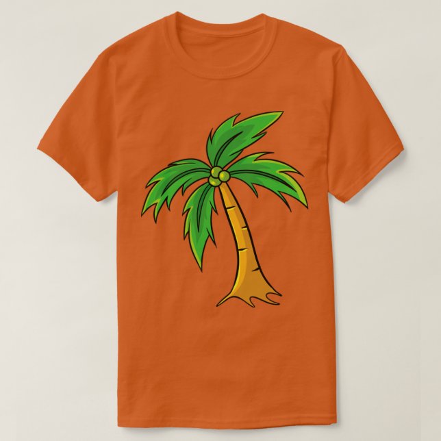 coconut tree T-Shirt (Design Front)