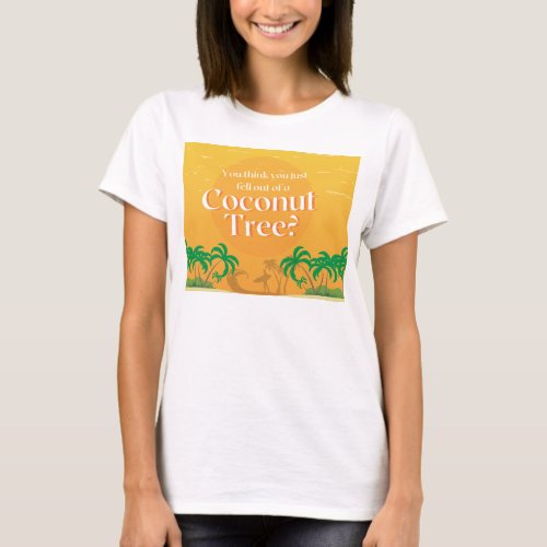 Coconut Tree Tshirt Harris 2024