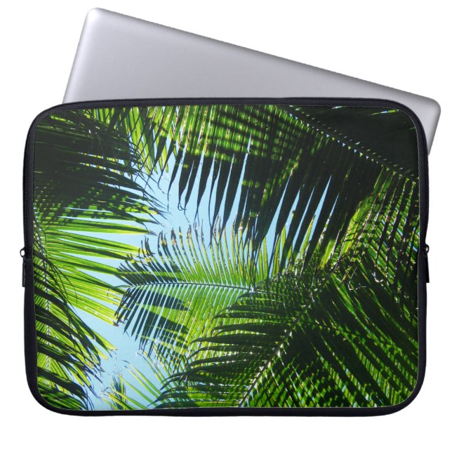 Coconut Trees Laptop Sleeve (Front)