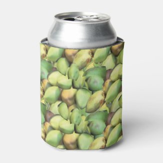 Coconut Tropical Fruit Pattern