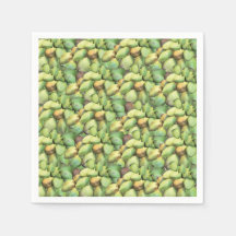 Coconut Tropical Fruit Pattern