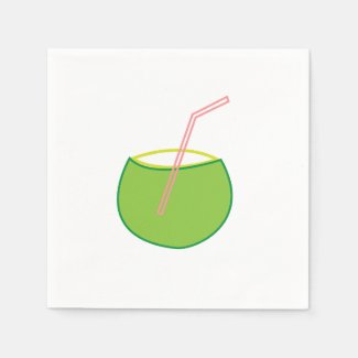 Coconut Water Coconut Fruit Party