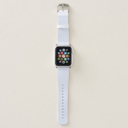 Coconut White Solid Color Apple Watch Band