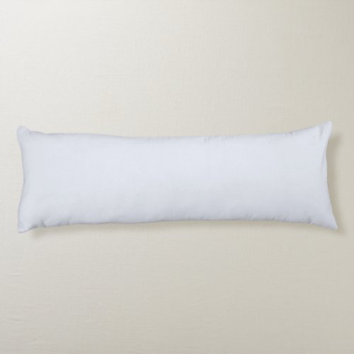 Coconut White Solid Color Body Pillow