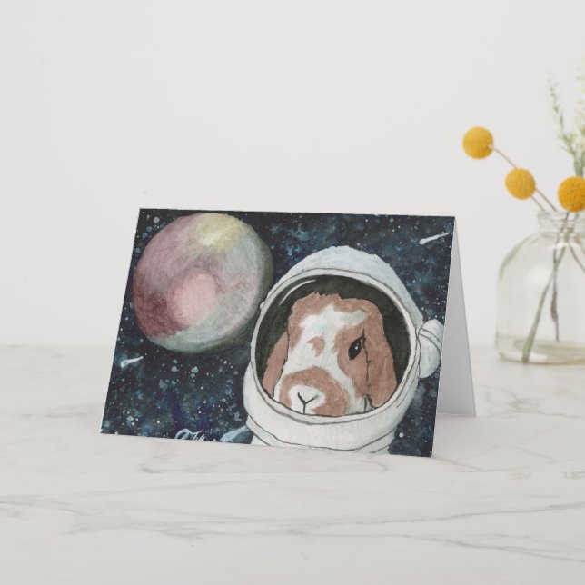 Coconut's Adventures: August Greeting Card A5 (Front)