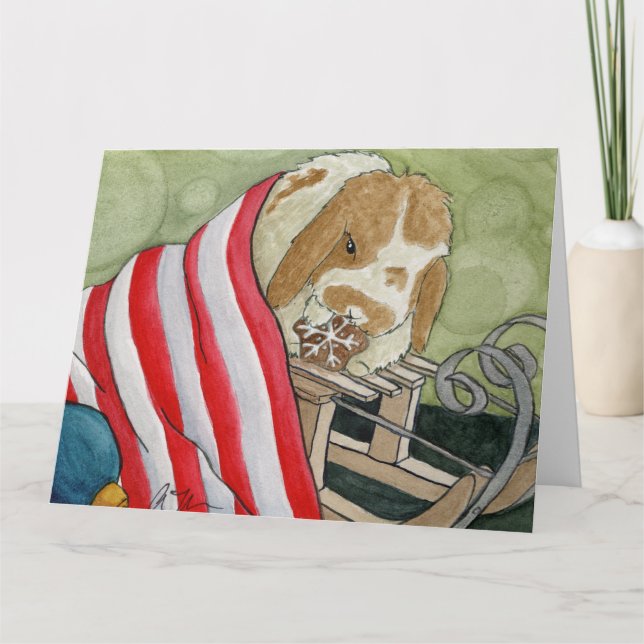 Coconut's Adventures: December Card 8.5"x11" (Front)