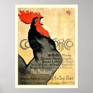 Cocorico Vintage French Poster