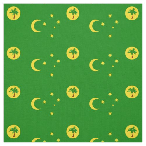 COCOS ISLANDS FLAG FABRIC