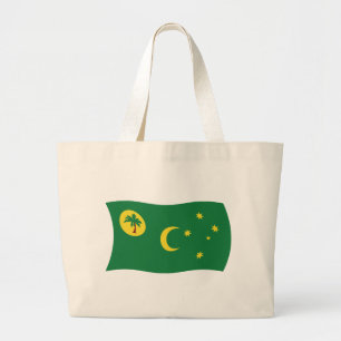 Cocos Islands Flag Tote Bag