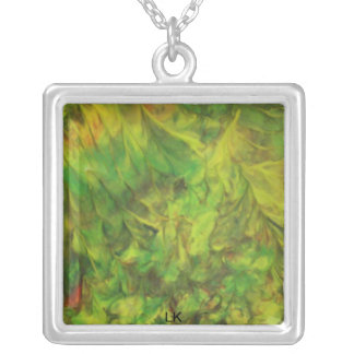 cocos jewels silver plated necklace