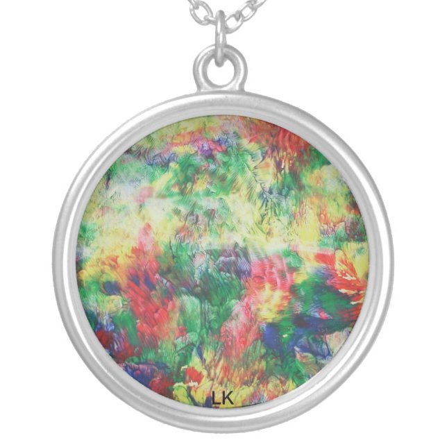 cocos jewels silver plated necklace (Front)