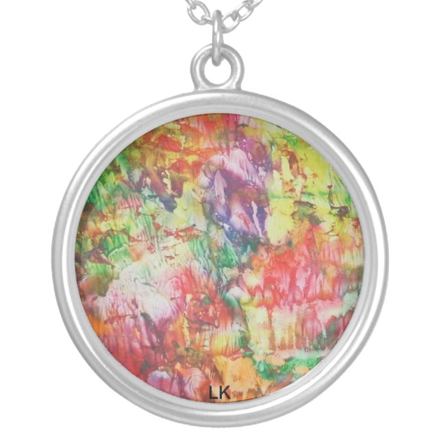 cocos jewels silver plated necklace (Front)