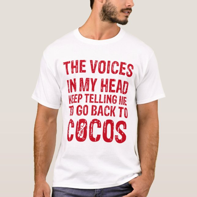 Coco's Voices Men's T-Shirt (Front)
