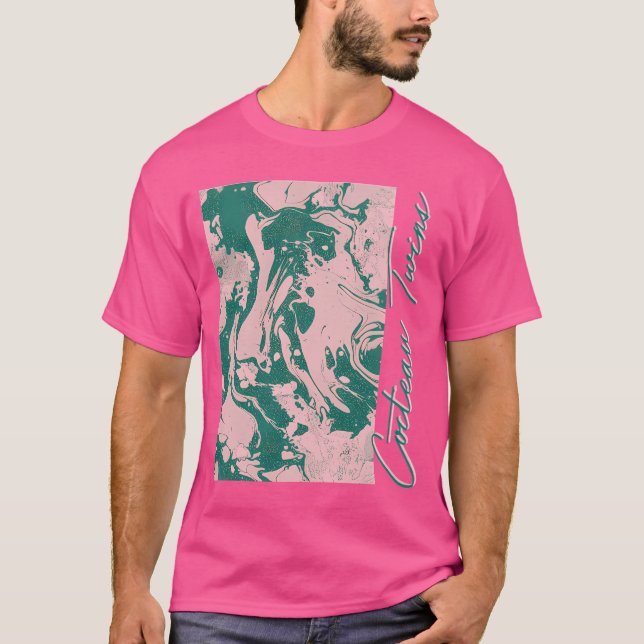 Cocteau Twins  80S Styled Aesthetic Design T-Shirt (Front)