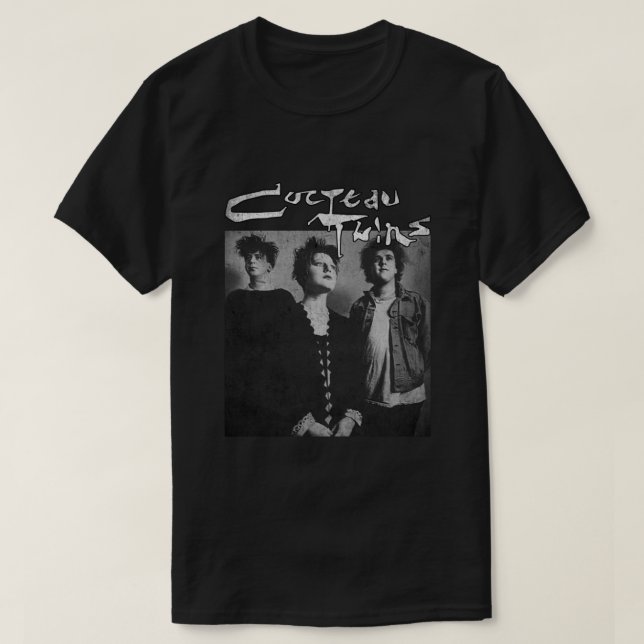 Cocteau Twins poster dream pop love music  T-Shirt (Design Front)