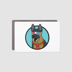 CoD German Shepherd I have no idea what I’m doing Car Magnet