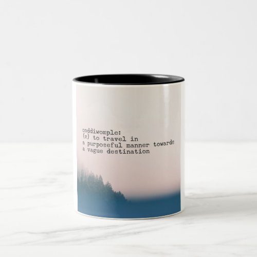 Coddiwomple Two_Tone Coffee Mug