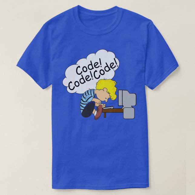 Code Code Code  T-Shirt (Design Front)
