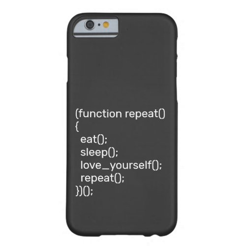 Code Couture PROGRAMMER Barely There iPhone 6 Case