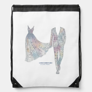 CODE FASHIONABLY Activewear Drawstring Bag