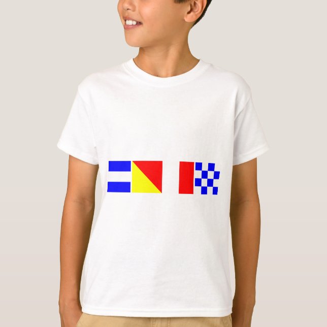 Code Flag John T-Shirt (Front)