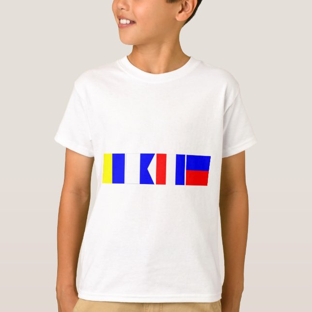 Code Flag Kate T-Shirt (Front)