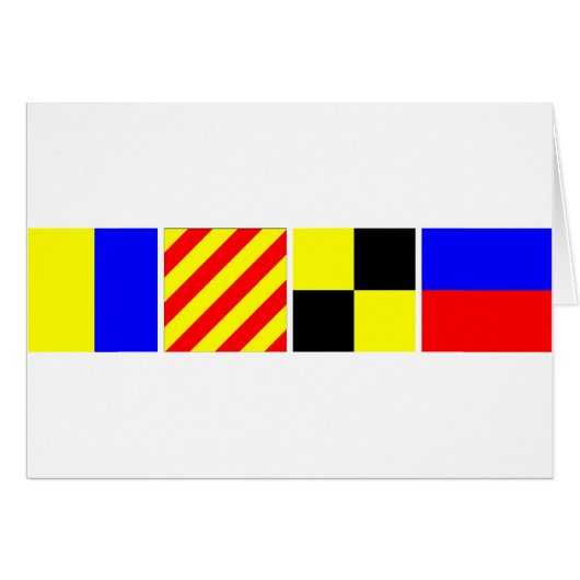 Code Flag Kyle Cards (Front Horizontal)