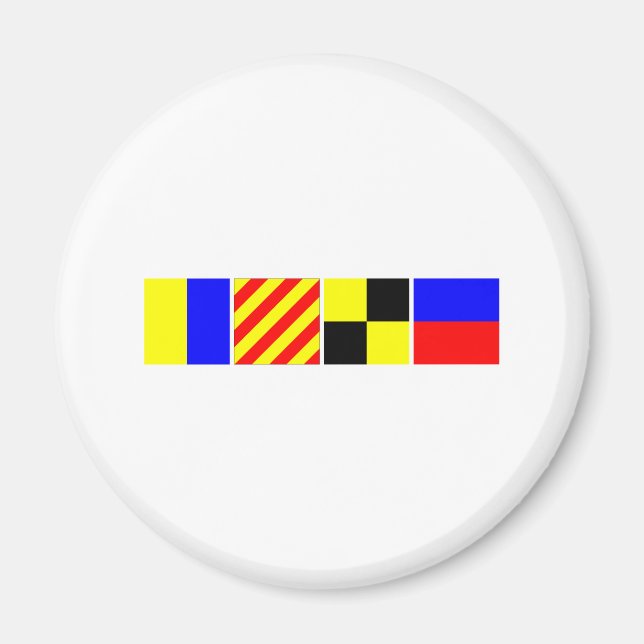 Code Flag Kyle Magnet (Front)
