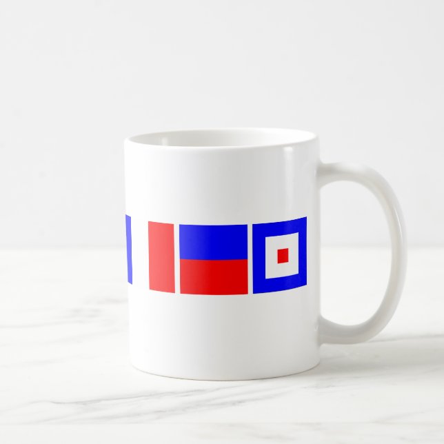 Code Flag Matthew Coffee Mug (Right)