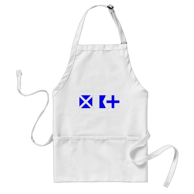 Code Flag Max Adult Apron (Front)