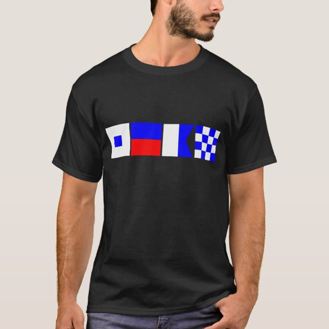 Code Flag Sean T-Shirt (Front)