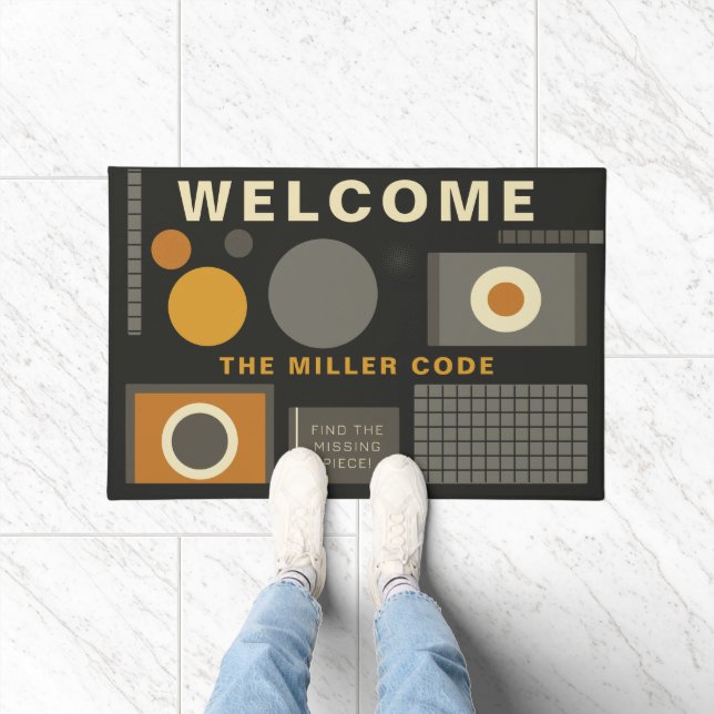Code for individualists, creative Bauhaus style Doormat (Indoor)