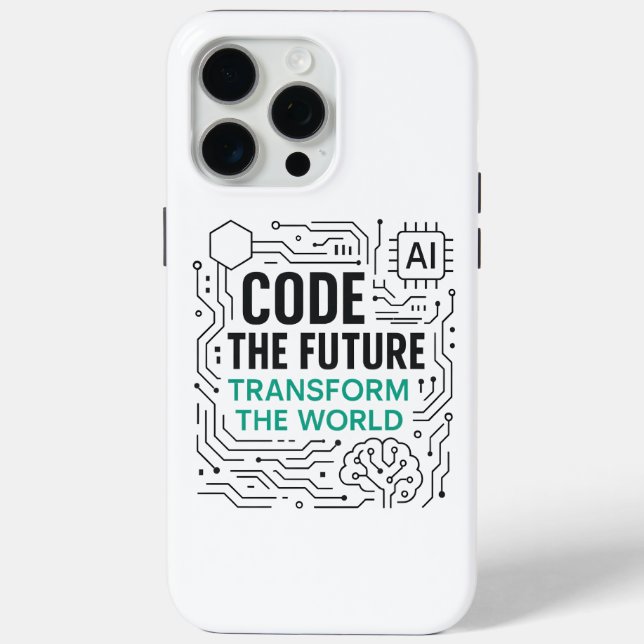 Code Future Transform World Case (Back)