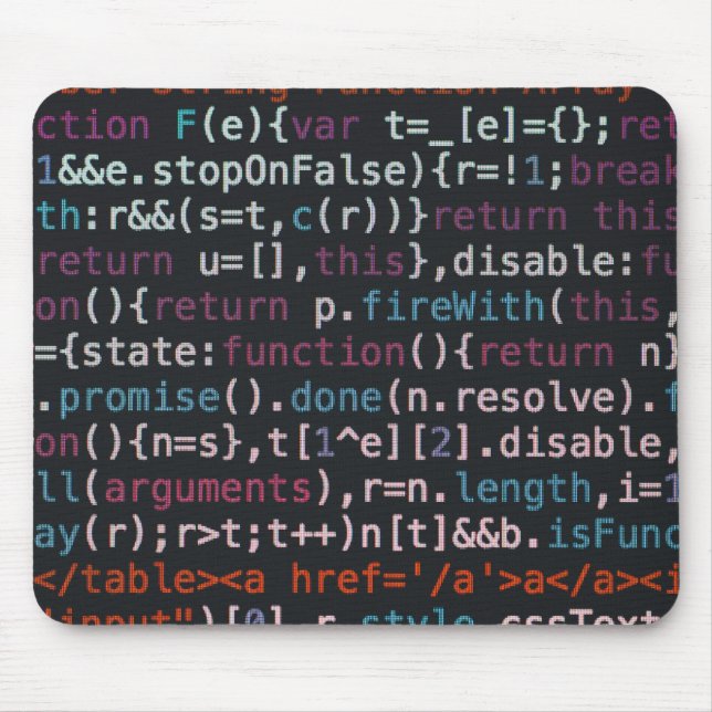 code it mouse pad (Front)