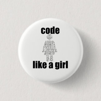 Code Like a Girl Button