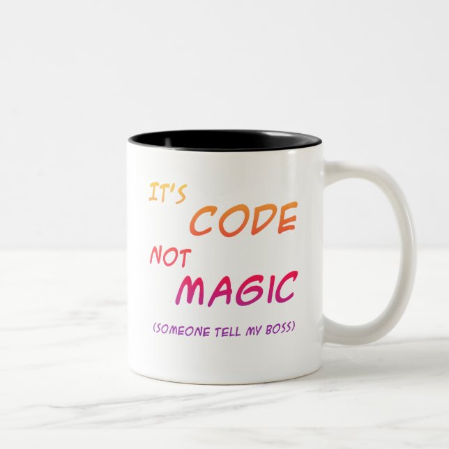 Code Magic Mug (Right)